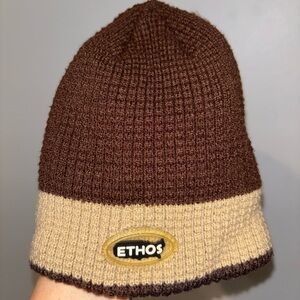 ETHOS Brown-Khaki The Thermal-Fleece Lined Beanie for Cold Weather No Slouch